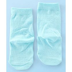 Cute Walk by Babyhug Anti Bacterial Ankle Length Socks Fish Design Pack Of 3 - Multicolour