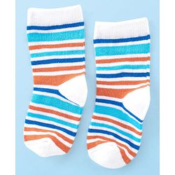 Cute Walk by Babyhug Anti Bacterial Ankle Length Socks Bunny Design Pack Of 3 - Multicolour