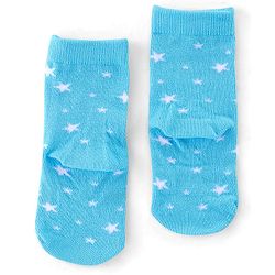 Cute Walk by Babyhug Anti Bacterial Ankle Length Socks Dolphin Design Pack Of 3 - Multicolour