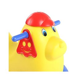 Babyhug Dog Shaped Rocking Ride On - Yellow