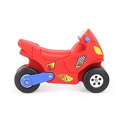 Babyhug Bike Shaped Ride On -Red
