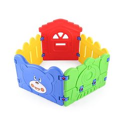 Babyhug Playpen Playard Kids Activity Centre Safe & Spacious Play Yard - Multicolour