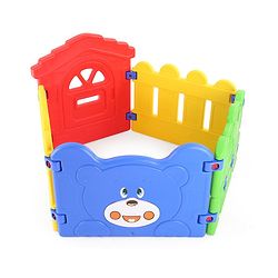 Babyhug Playpen Playard Kids Activity Centre Safe & Spacious Play Yard - Multicolour