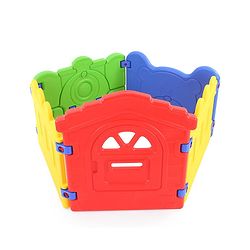 Babyhug Playpen Playard Kids Activity Centre Safe & Spacious Play Yard - Multicolour