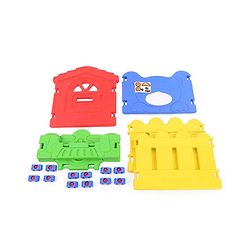Babyhug Playpen Playard Kids Activity Centre Safe & Spacious Play Yard - Multicolour