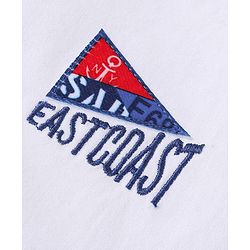 Babyhug Cotton Half Sleeve Striped Shirt with Text Embroidery - White & Blue