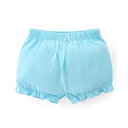 Babyhug 100% Cotton Knit Solid Bloomers Pack of 3 - Multicolour