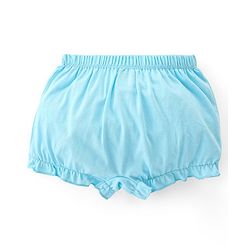 Babyhug 100% Cotton Knit Solid Bloomers Pack of 3 - Multicolour