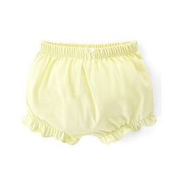 Babyhug 100% Cotton Knit Solid Bloomers Pack of 3 - Multicolour