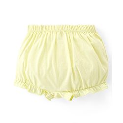 Babyhug 100% Cotton Knit Solid Bloomers Pack of 3 - Multicolour