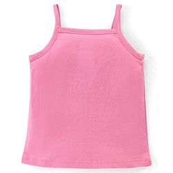 Babyhug 100% Cotton Knit Sleeveless Antibacterial Slips With Floral Print Pack of 3 - Multicolor