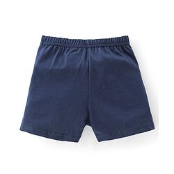 Babyhug 100% Cotton Knit Sleeveless Sando & Shorts Set Camouflage -Navy Blue