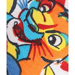 Babyhug Disney 100% Cotton Knit Half Sleeves T-Shirt Lion King Print - White