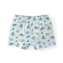 Babyhug 100% Cotton Knit Striped & Trunk Pack of 3 - Multicolour
