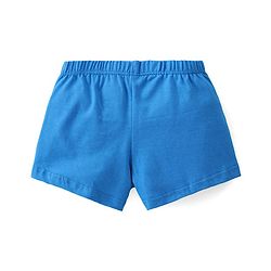Babyhug 100% Cotton Knit Striped & Lion Printed Trunks Pack of 3 - Multicolour