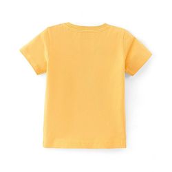 Babyhug Disney Single Jersey Knit Dungaree & Half Sleeves T-Shirt The  Lion King Print - Blue & Yellow