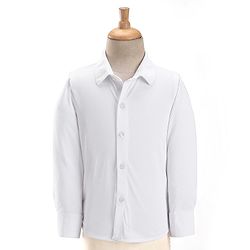 Babyhug Party Wear Full Sleeves Embellished Party Suit With Waistcoat & Bow - Black & White