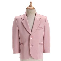Babyhug Full Sleeves Solid Color 5 Piece Party Suit With Waistcoat & Bow -Pink