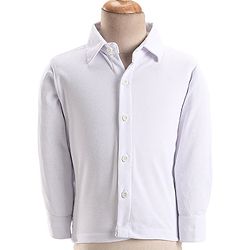 Babyhug Knitted Solid Colour Waistcoat Set With Full Sleeves Shirt- Sky Blue