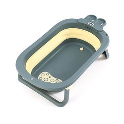 Babyhug Foldable Bath Tub - Green