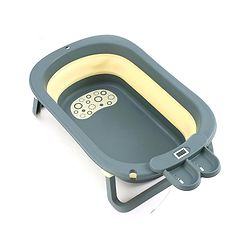 Babyhug Foldable Bath Tub - Green