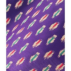 Babyhug 100% Cotton Woven Full Sleeves Kurta & Dhoti Set With Ikkat Print -Purple