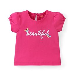 Babyhug Cotton Knit Half Sleeves Top with Polka Dot Print Pack of 3 - Multicolor