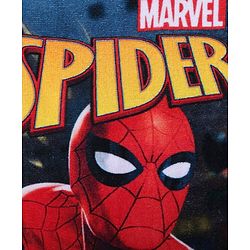 Babyhug Marvel Cotton Woven Spiderman Digital Printed Towel L 101.6 x B 55.8 cm - Multicolour