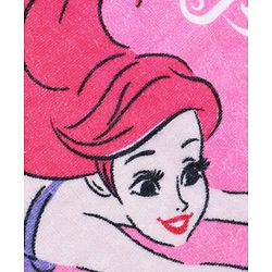 Babyhug Disney Princess Digital Printed Towel L 108 x B 70 cm - Pink