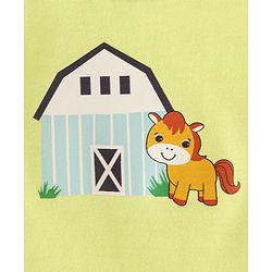 Babyhug 100% Cotton Knit Sleeveless Sando Vehicles Print Pack of 3 - Multicolour
