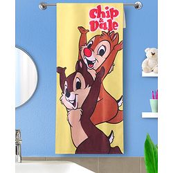 Babyhug Disney Chip'n Dale Digital Printed Towel L 101.6 X B 55.8 cm - Pink