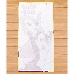 Babyhug Disney Chip'n Dale Digital Printed Towel L 101.6 X B 55.8 cm - Pink