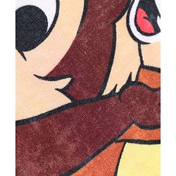 Babyhug Disney Chip'n Dale Digital Printed Towel L 101.6 X B 55.8 cm - Pink
