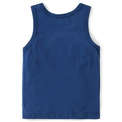 Babyhug 100% Cotton Single Jersey Sleeveless Vests Striped & Basketball Print Pack Of 3 - Multicolor