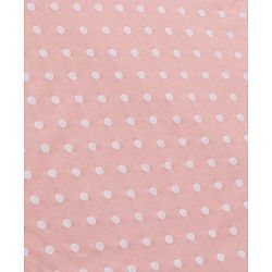 Babyhug Cotton Two Layer Hooded Towel Polka Dots Print L 76 x B 76 cm - Pink