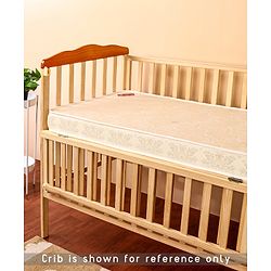 Babyhug High Density Soft Foam Baby Mattress Self Design - Off White