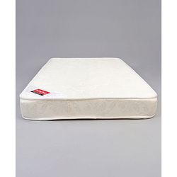 Babyhug High Density Soft Foam Baby Mattress Self Design - Off White