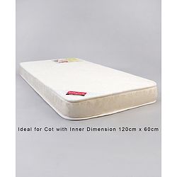 Babyhug High Density Soft Foam Baby Mattress Floral Design (Color And Design May Vary)