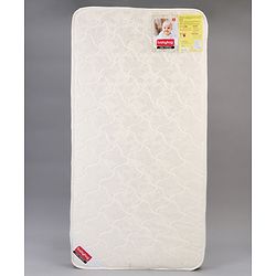 Babyhug High Density Soft Foam Baby Mattress Floral Print - Off White