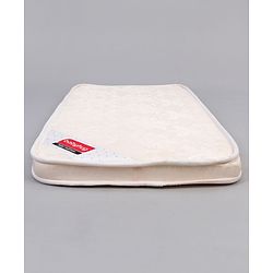 Babyhug High Density Soft Foam Baby Mattress Floral Print - Off White