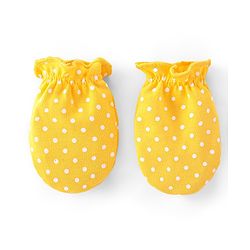 Babyhug 100% Cotton Mittens Floral Print Pack of 3 - Multicolour