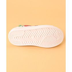 Cute Walk by Babyhug Casual Slip On Shoes Ladybug Print - Red