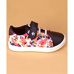 Cute Walk by Babyhug Slip On Velcro Closure Casual Shoes - Navy Blue