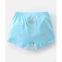Babyhug Disney Single Jersey Knit Briefs With Mickey Mouse Graphics Pack Of 3 - Red Blue & White