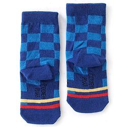Cute Walk by Babyhug Disney Anti Bacterial Ankle Length Socks with Cars Graphics Pack of 3 - Multicolour