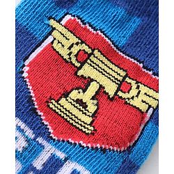 Cute Walk by Babyhug Disney Anti Bacterial Ankle Length Socks with Cars Graphics Pack of 3 - Multicolour
