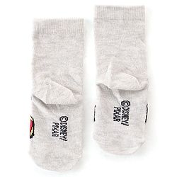 Cute Walk by Babyhug Disney Anti Bacterial Ankle Length Socks with Cars Graphics Pack of 3 - Multicolour