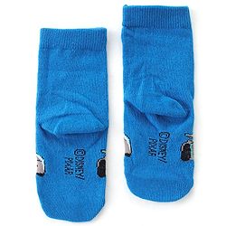 Cute Walk by Babyhug Disney Anti Bacterial Ankle Length Socks with Cars Graphics Pack of 3 - Multicolour