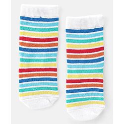 Cute Walk by Babyhug Disney Non Terry Anti-bacterial Ankle Length Socks Lion King Graphics Pack of 3 - Multicolour
