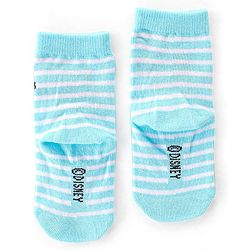 Cute Walk by Babyhug Disney Non Terry Ankle Length Anti-bacterial Socks Mickey Mouse Family Graphics Pack of 3 - Multicolour